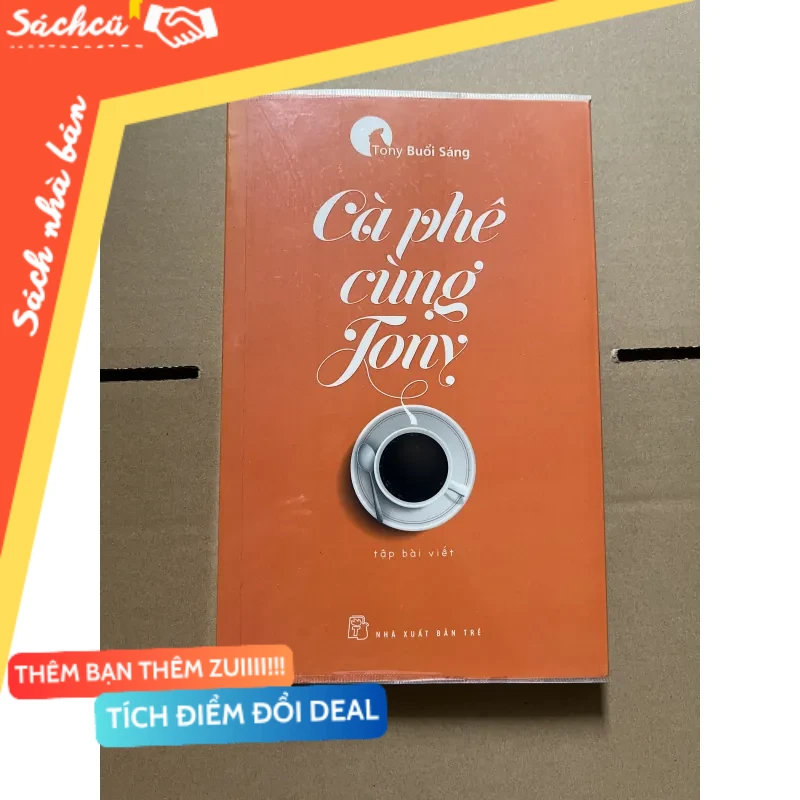 cà phê cùng tony mới 80% (Sách kỹ năng) DTML
