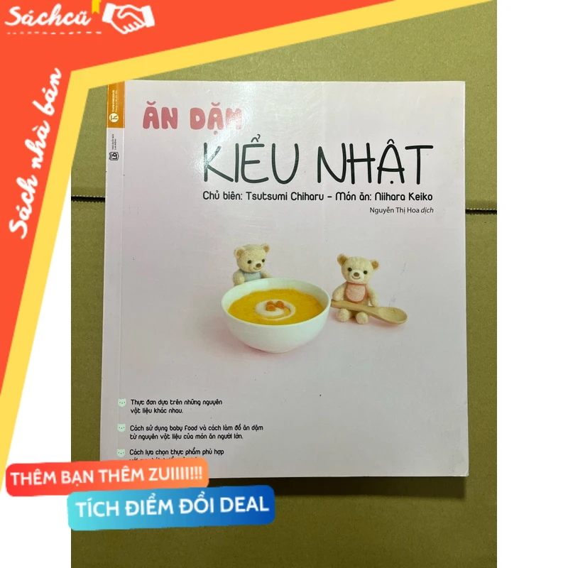 Ăn Dặm Kiểu Nhật mới 80% (Sách làm cha mẹ) DTML