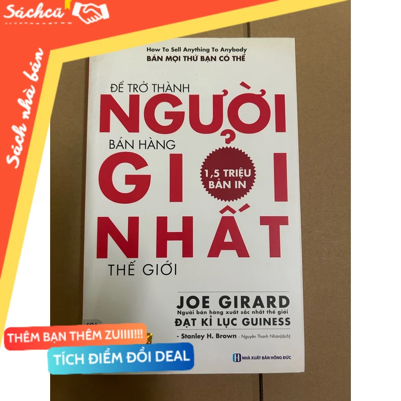 Để trở thành người bán hàng giỏi nhất thế giới mới 80% (Kinh doanh - Marketing) DTML