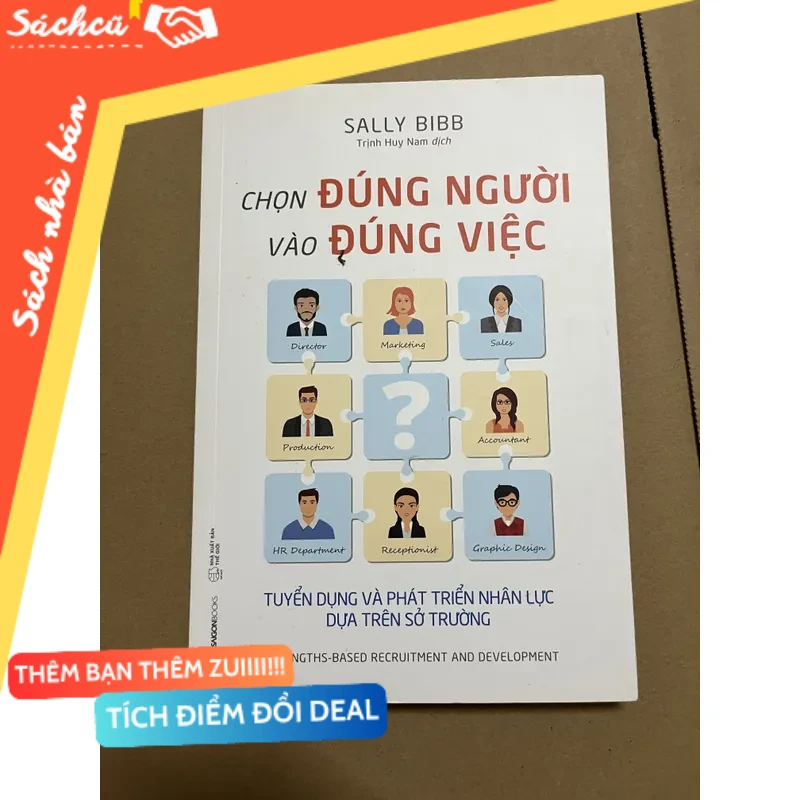 Chọn đúng người vào đúng việc mới 80% (Sách kỹ năng) DTML