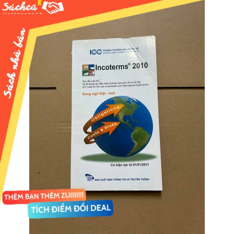 Incoterms 2010 Song ngữ Việt - Anh mới 80% (Sách tự học tiếng Anh) DTML