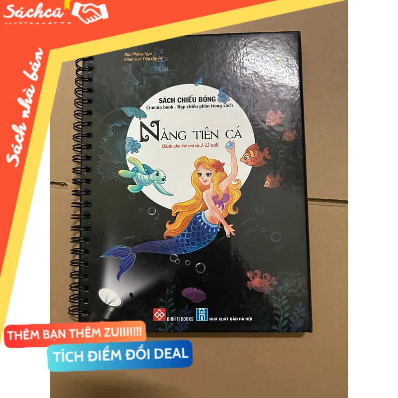 Sách chiếu bóng - Nàng tiên cá mới 80% (Sách thiếu nhi) DTML