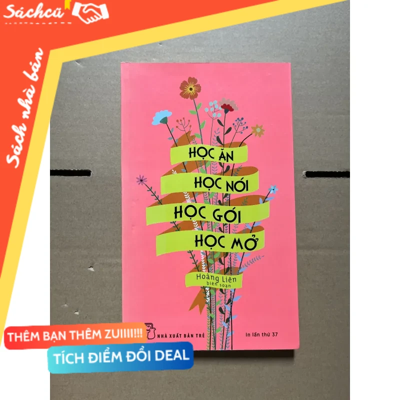 Học ăn học nói học gói học mở mới 80% (Sách kỹ năng) DTML