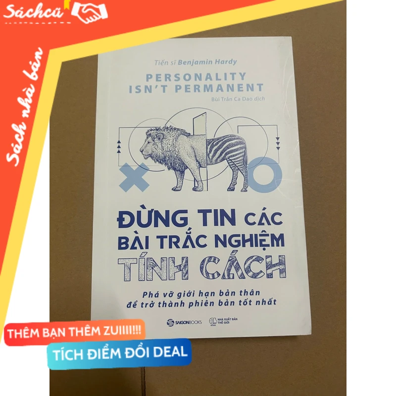 Đừng Tin Các Bài Trắc Nghiệm Tính Cách mới 80% (Sách kỹ năng) DTML
