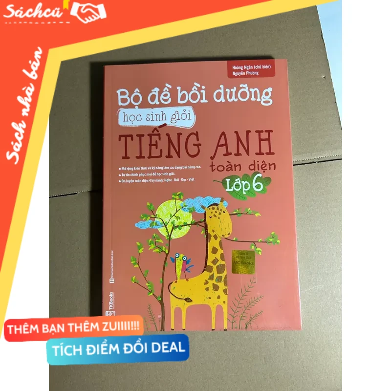 Bộ đề bồi dưỡng học sinh giỏi tiếng anh toàn diện lớp 6 mới 80% (Giáo khoa) DTML