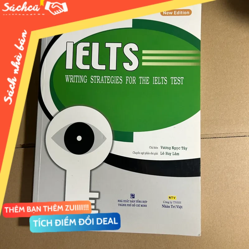 Ielts writing strategies for the ielts test mới 80% (Sách tự học tiếng Anh) DTML