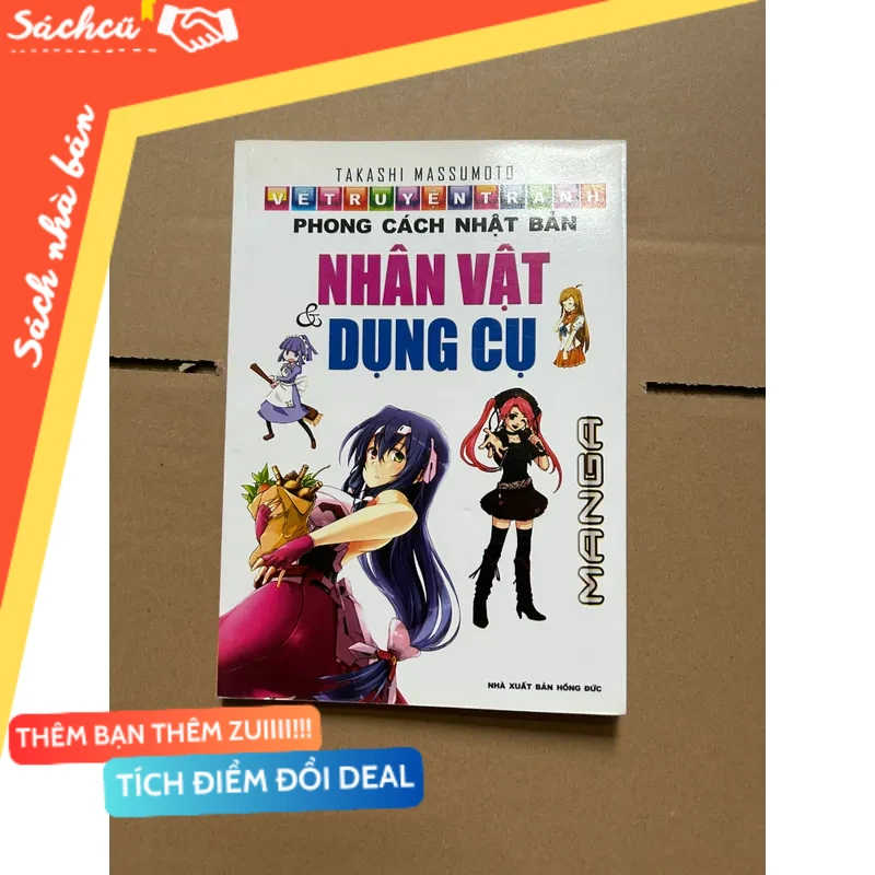 Vẽ truyện tranh phong cách nhật bản mới 80% (Sách kiến thức tổng hợp) DTML
