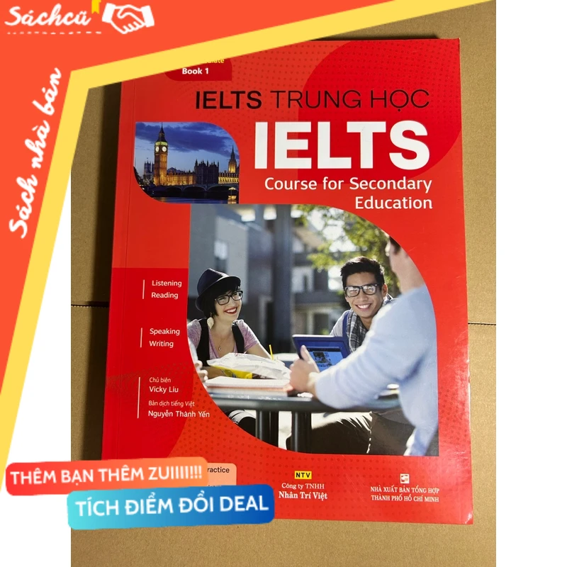 Ielts Trung học Pre-intermediate Book 1 Sourse for secondary education mới 80% (Sách học ngoại ngữ) DTML