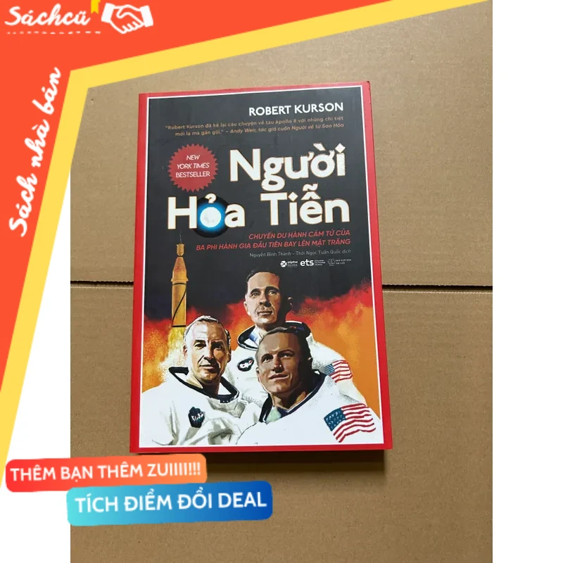 Người hỏa tiễn - Robert Kurson mới 80% (Sách văn học) DTML