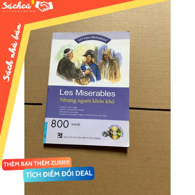 Những người khốn khổ (không CD) mới 80% (Sách văn học) DTML
