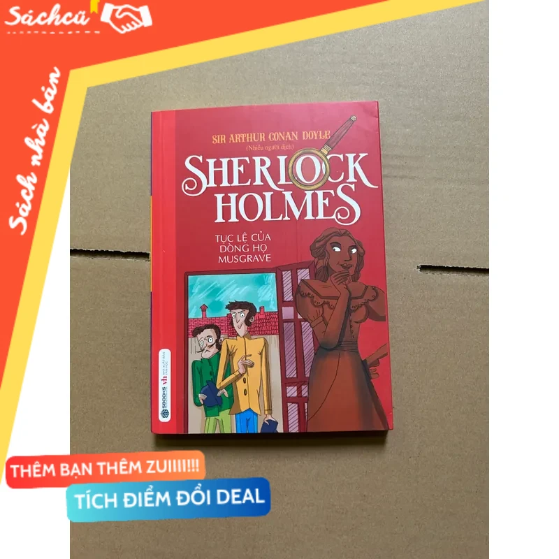 Sherlock Homes tục lệ của dòng họ Musgrave mới 80% (Sách văn học) DTML