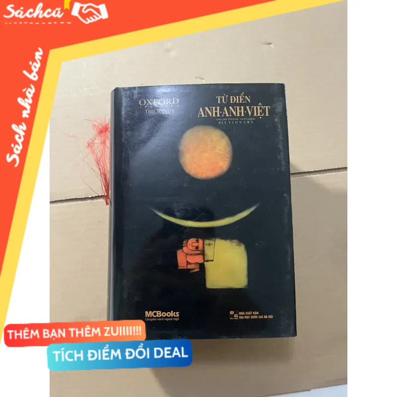 Từ điển Anh Anh Việt mới 80% (Sách tự học tiếng Anh) DTML