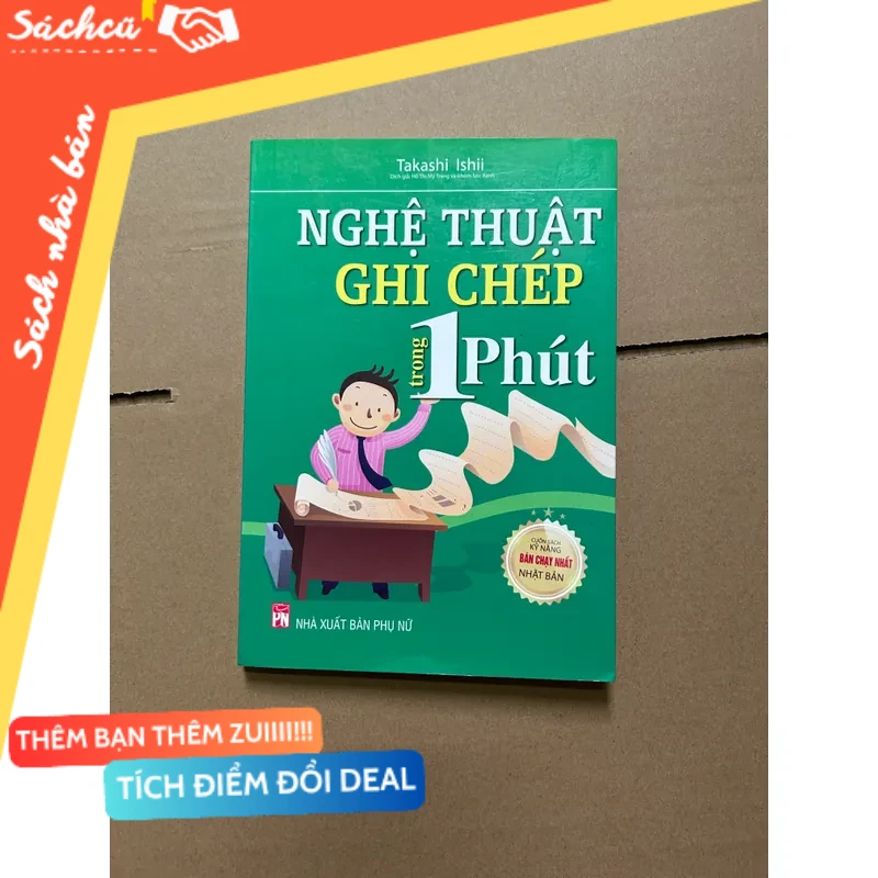 Nfheej thuật ghi chép trong 1 phút mới 80% (Sách kỹ năng) DTML