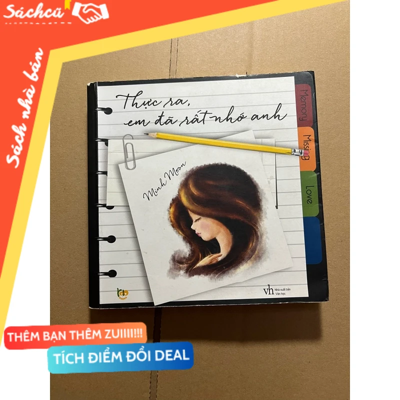 Thực ra, em đã rất nhớ anh mới 80% (Sách văn học) DTML