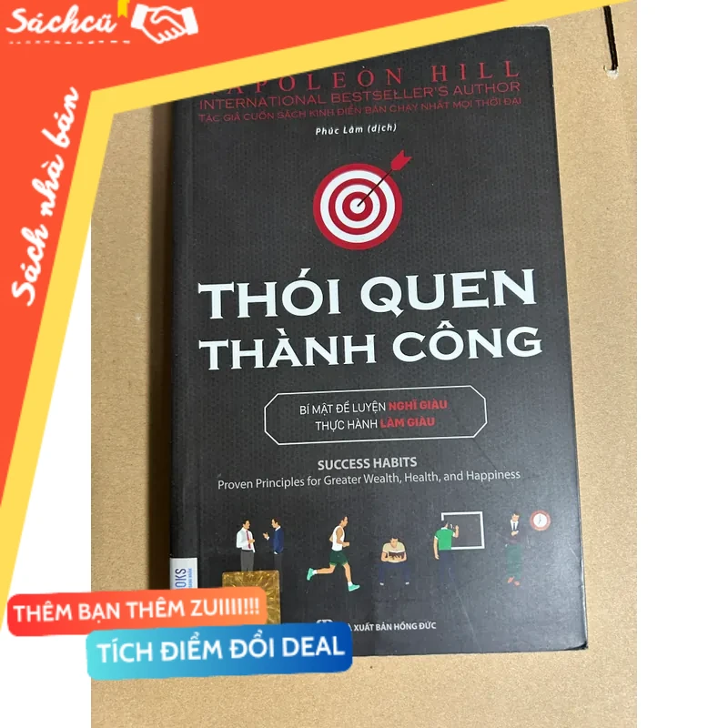 Thói quen thành công - Napoleon Hill mới 80% (Quản trị - lãnh đạo) DTML