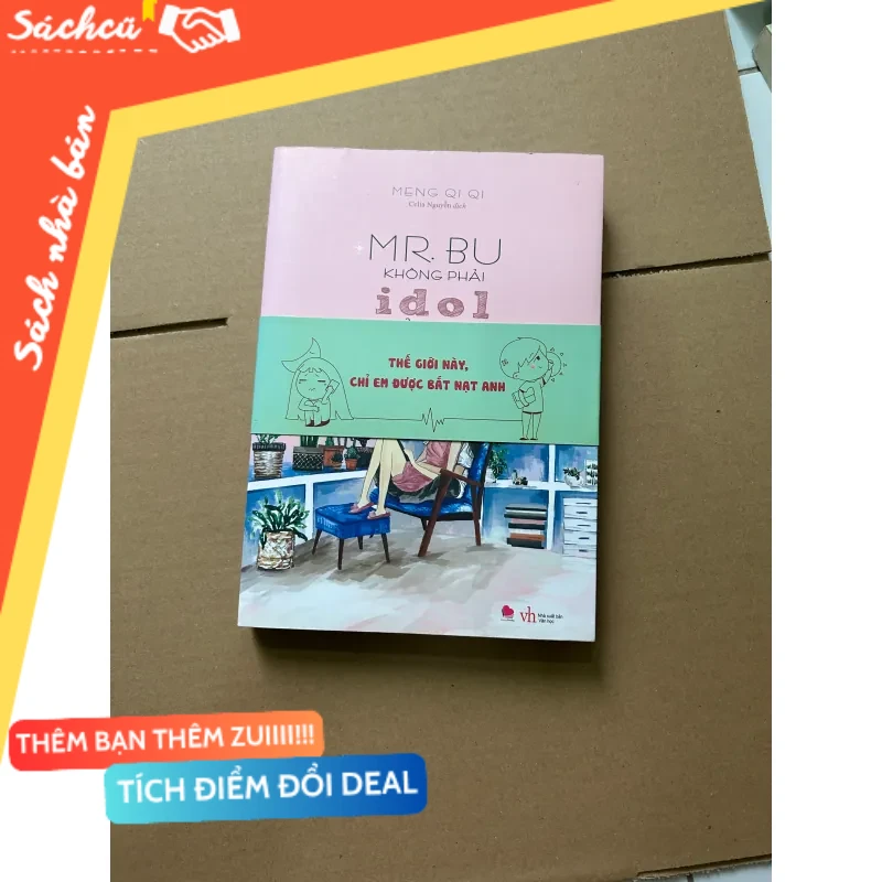 MR. BU không phải idol của tôi mới 80% (Sách văn học) DTML