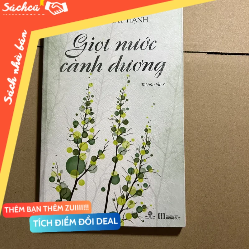 Giọt nước cành dương mới 80% (Sách văn học) DTML