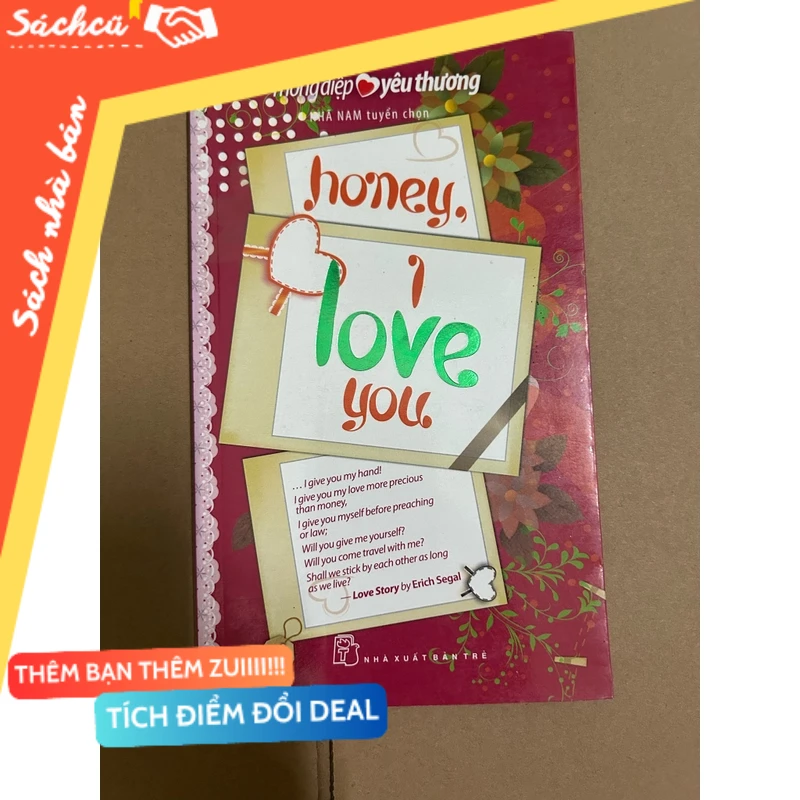 Honey, I love you mới 80% (Sách văn học) DTML