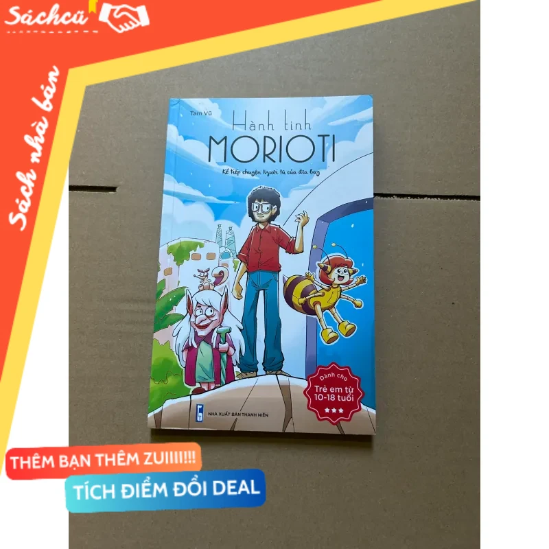 Hành tinh Morioti - Kể tiếp chuyện người tù của đĩa bay mới 80% (Sách văn học) DTML