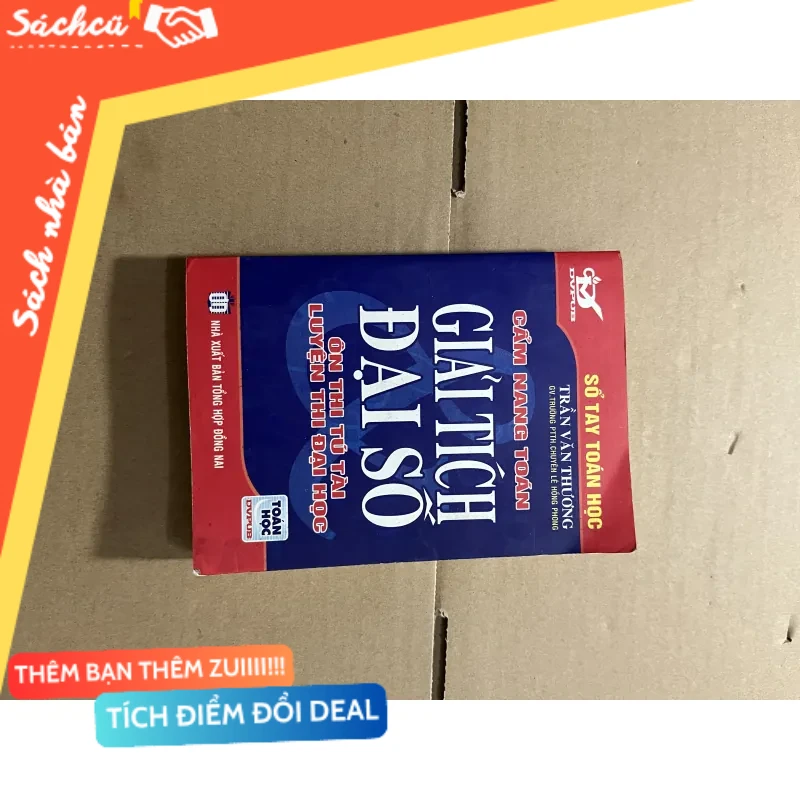 Giải tích đại số mới 90% (Sách giáo khoa - giáo trình) DTML