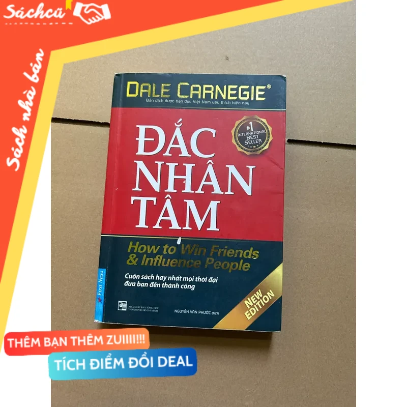 Đắc nhân tâm mới 80% (Sách kỹ năng) DTML