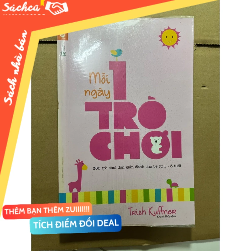 Mỗi Ngày 1 Trò Chơi mới 80% (Sách làm cha mẹ) DTML
