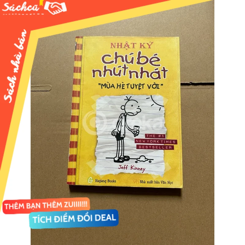Nhật ký chú bé nhút nhát 4 mùa hè tuyệt vời mới 80% (Sách văn học) DTML