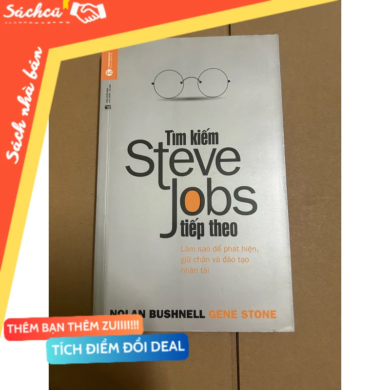 Tìm kiếm Steve Jobs tiếp theo mới 80% (Sách kỹ năng) DTML