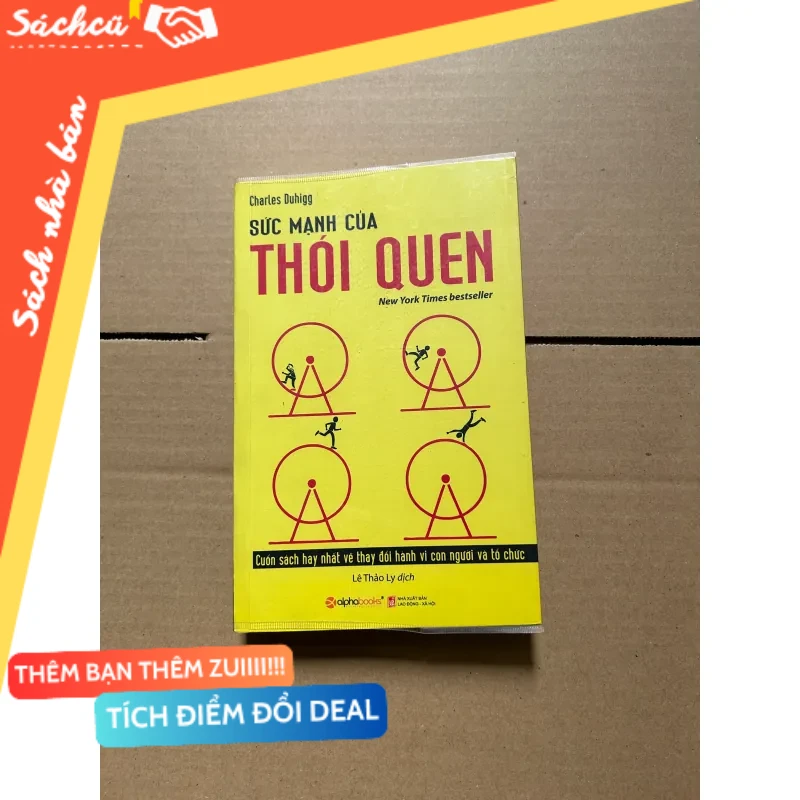Sức mạnh của thói quen - Charles Duhigg mới 80% (Sách kỹ năng) DTML