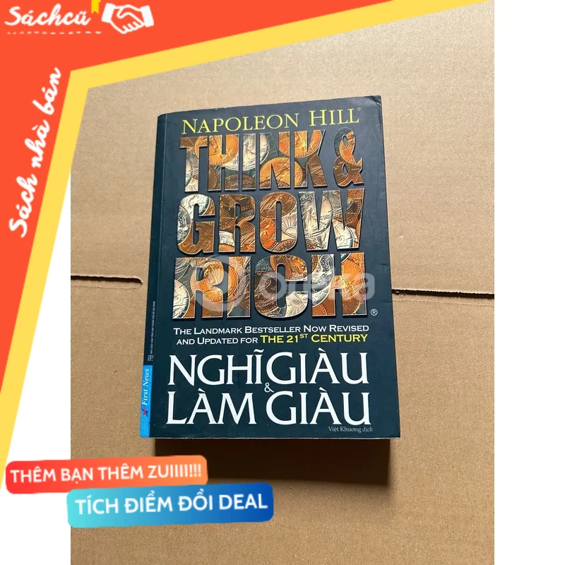 Nghĩ giàu làm giàu mới 80% (Sách kỹ năng) DTML
