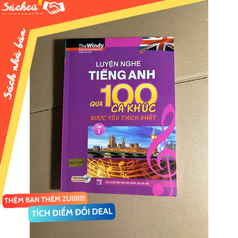 Luyện nghe tiếng anh qua 100 ca khúc được yêu thích nhất tập 1 mới 80% (Kỹ năng sống) DTML