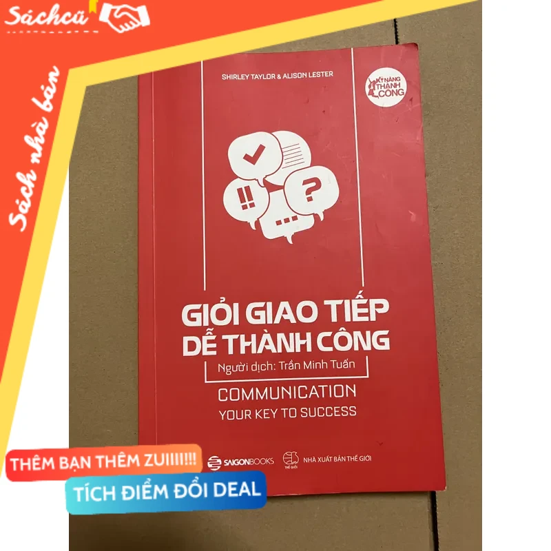 Giỏi giao tiếp dễ thành công mới 80% (Quản trị - lãnh đạo) DTML