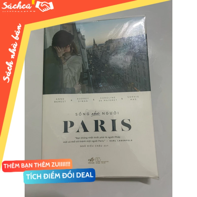 Sống như người Paris mới 90% (Sách kỹ năng) DTML