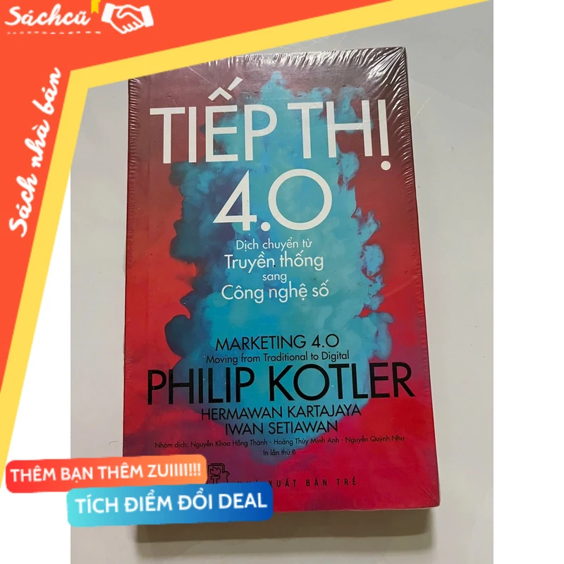 Tiếp thị 4.0 mới 80% (Kinh doanh - Marketing) DTML