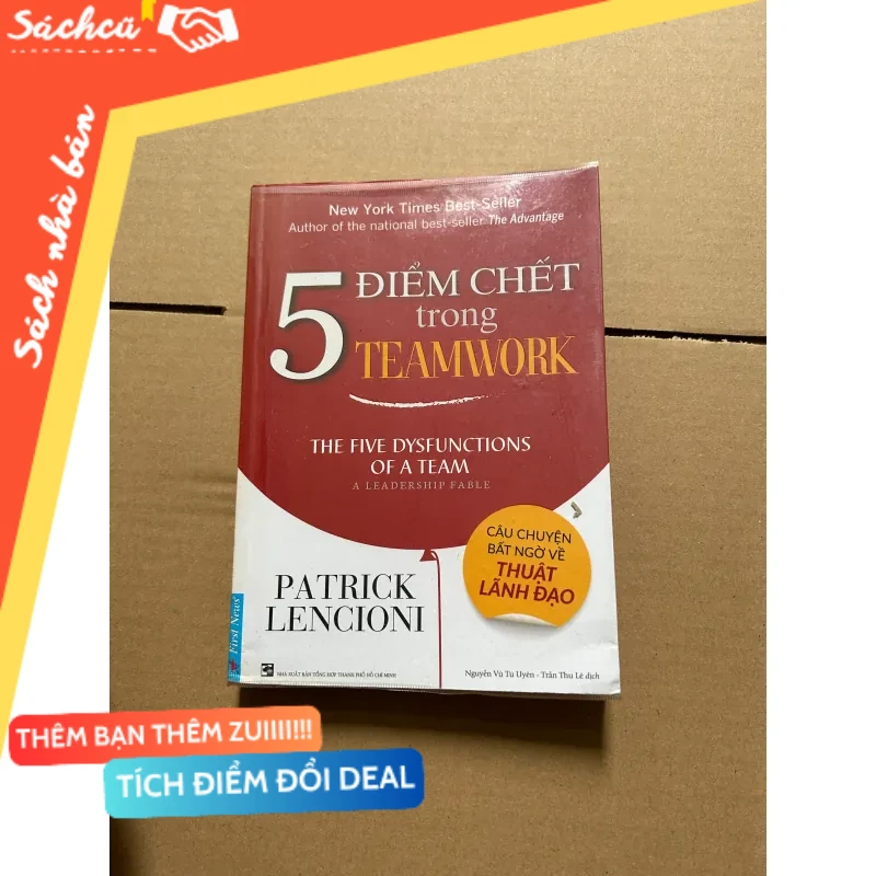 5 điểm chết trong teamwork mới 80% (Sách kỹ năng) DTML