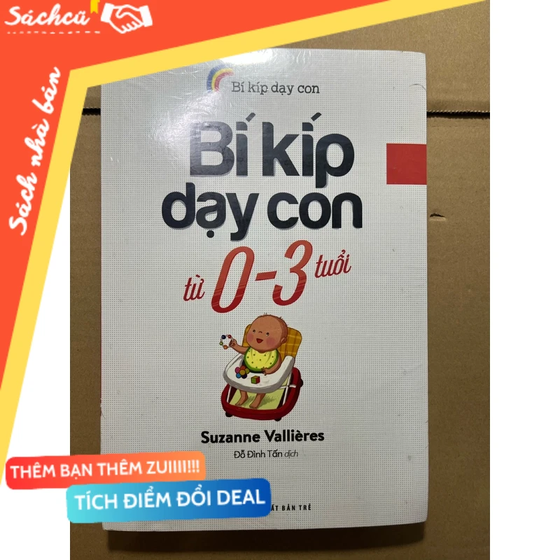 Bí kíp dạy con từ 0 đến 3 tuổi mới 80% (Sách kỹ năng) DTML