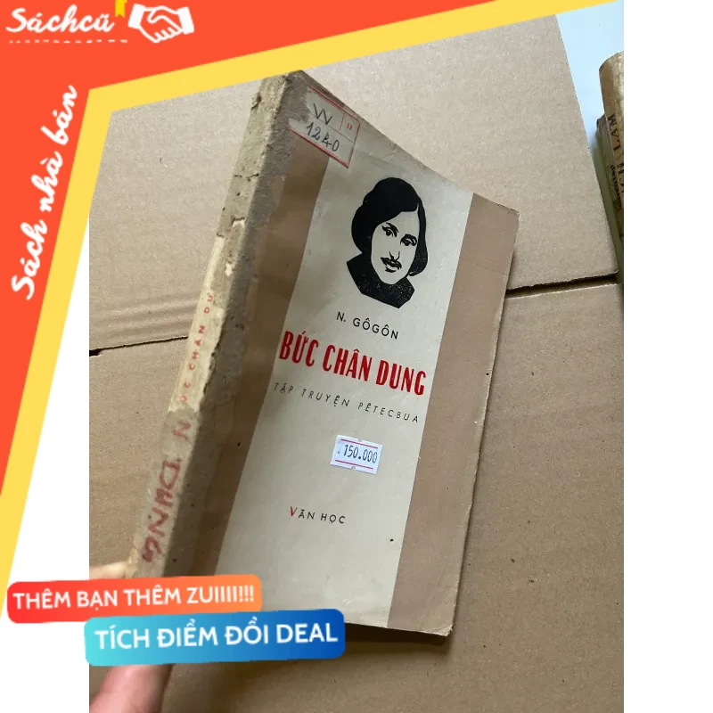 Bức chân dung tập truyện Petecbua 1971 mới 80% (Sách văn học) DTML
