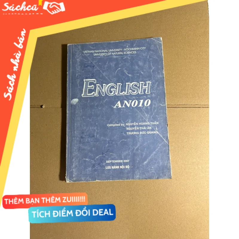 English An010 mới 80% (Sách tự học tiếng Anh) DTML
