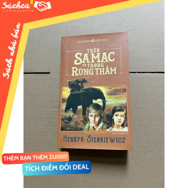 Trên sa mạc và trong rừng thẳm mới 80% (Sách văn học) DTML