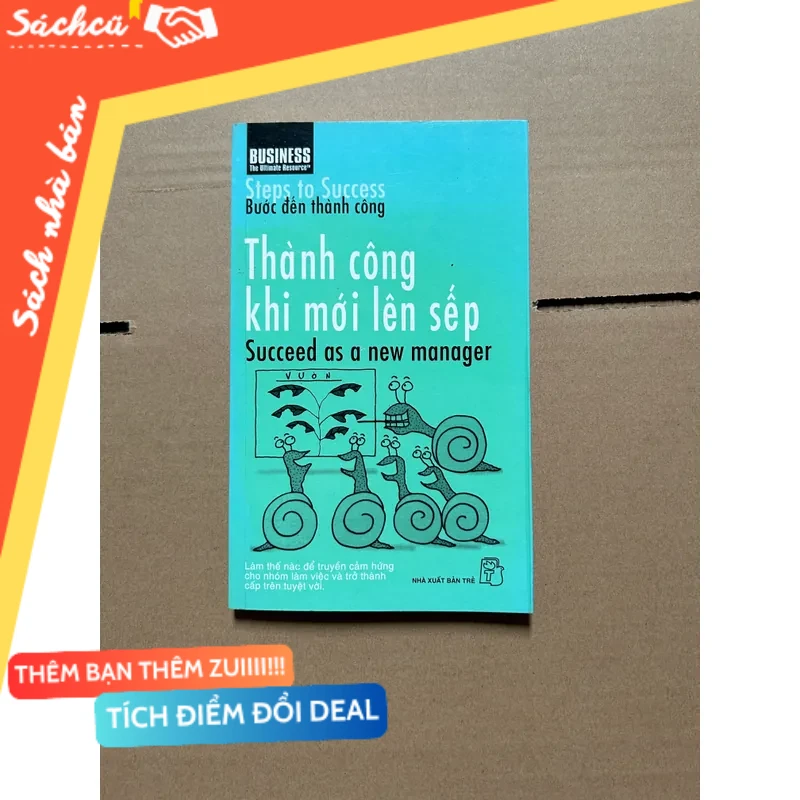 Thành công khi mới lên sếp mới 80% (Quản trị - lãnh đạo) DTML
