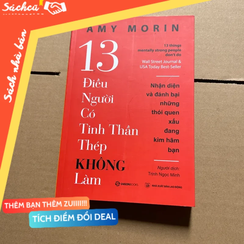 13 điều người có tinh thần thép không làm mới 80% (Sách kỹ năng) DTML