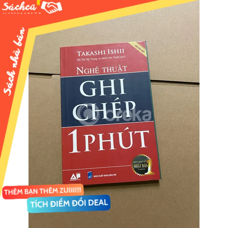Nghệ thuật ghi chép 1 phút mới 80% (Sách kỹ năng) DTML