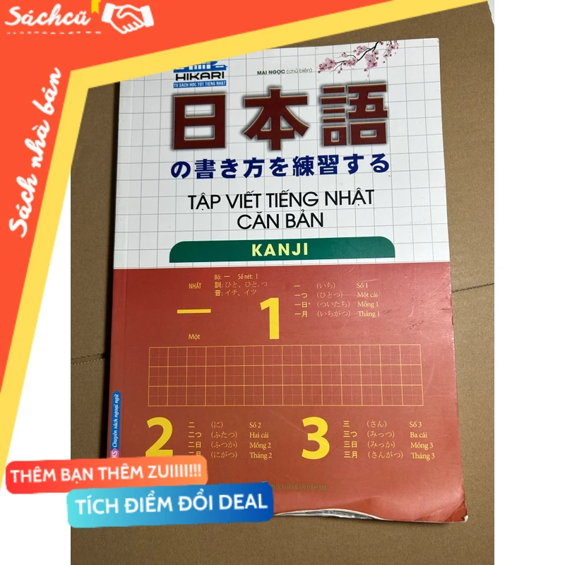 Tập viết tiếng nhật căn bản mới 80% (Sách học tiếng Nhật) DTML