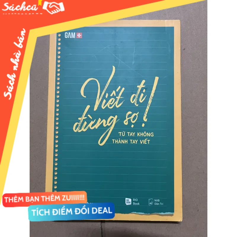 Viết đi đừng sợ mới 80% (Sách kỹ năng) DTML