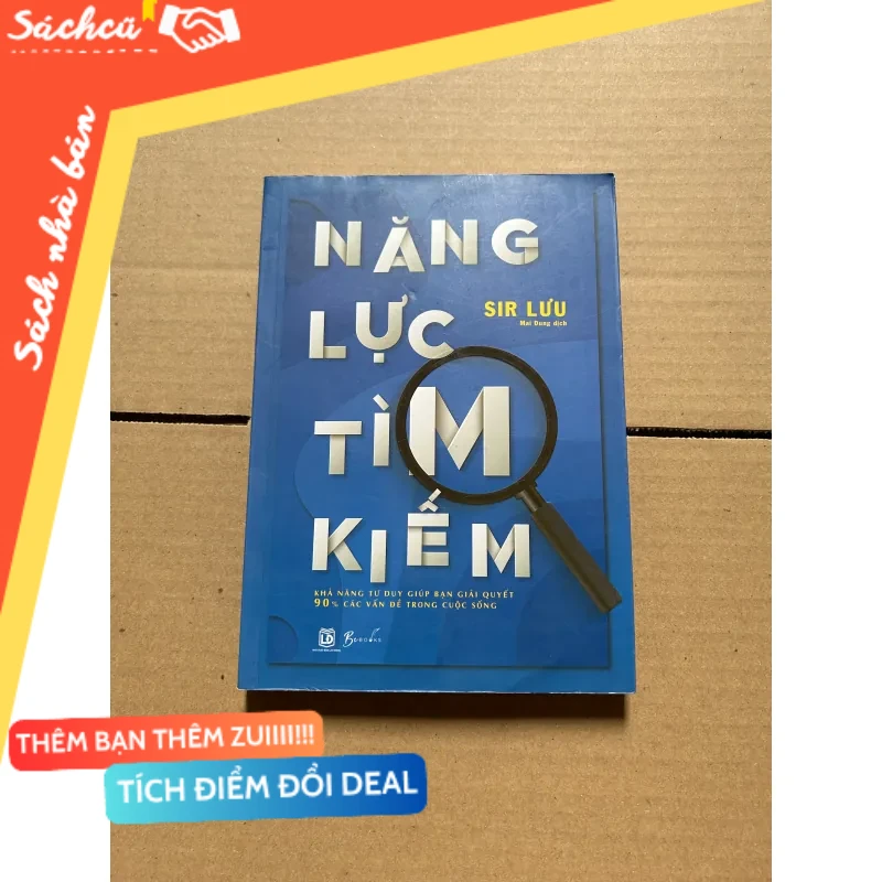 Năng lực tìm kiếm - Sir Lưu mới 80% (Sách kỹ năng) DTML
