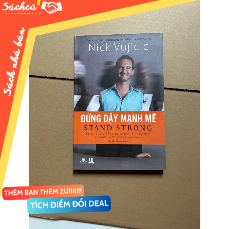Đứng dậy mạnh mẽ - Nick Vujicic mới 80% (Sách kỹ năng) DTML