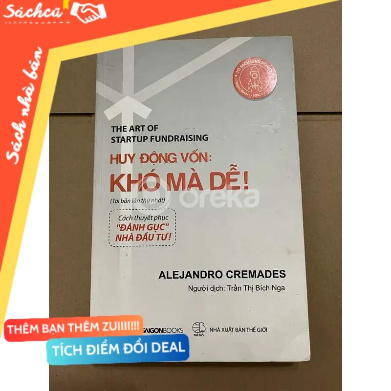 Huy động vốn: khó mà dễ! mới 80% (Sách kỹ năng) DTML