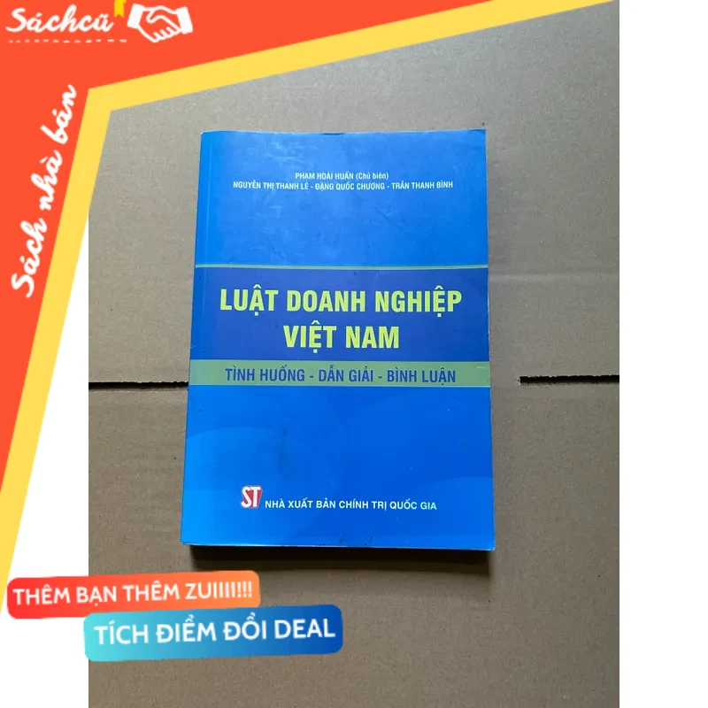 Luật doanh nghiệp Việt Nam tình huống - dẫn giải - bình luận mới 80% (Sách kỹ năng) DTML