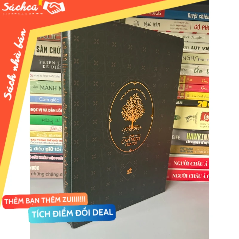 (Bản limited bìa da) Cây cam ngọt của tôi mới 80% (Sách văn học) DTML