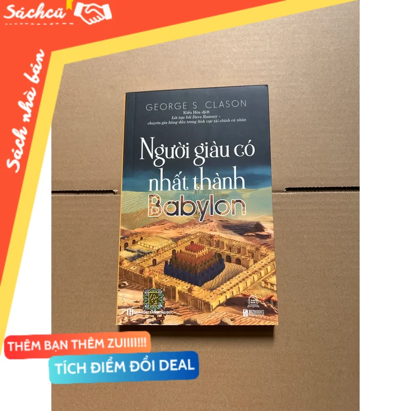 Người giàu có nhất thành babylon mới 80% (Sách kỹ năng) DTML